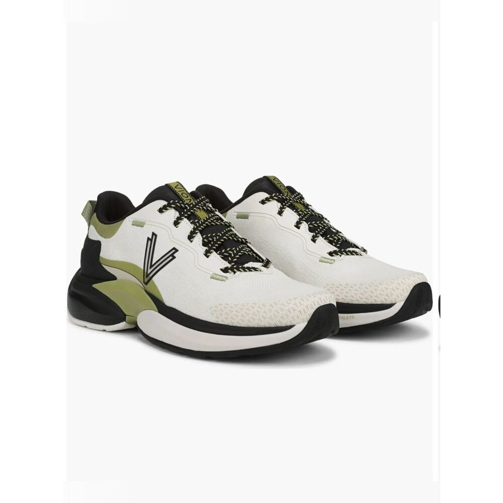 Vionic Gabby Sneakers Salted Dune Womens Orthotic Walking Running Shoes NIB 9.5